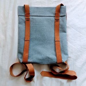 Canvas, Chic, Minimalist Work Backpack
